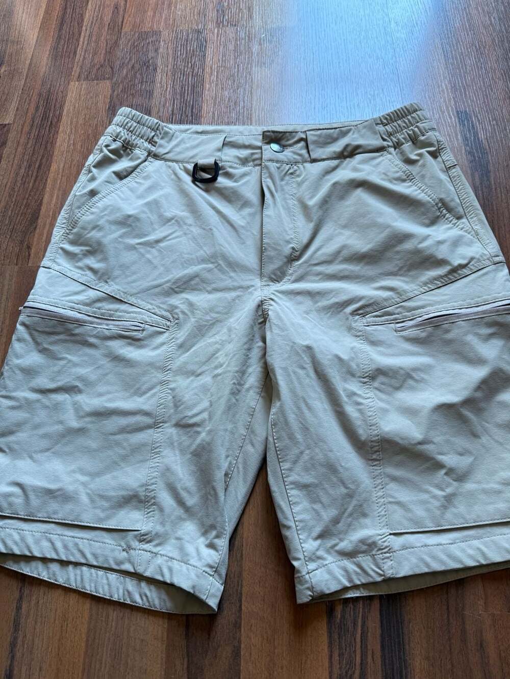Free Soldier Men's Tactical Gear Hiking Cargo Shorts Tan Size 30